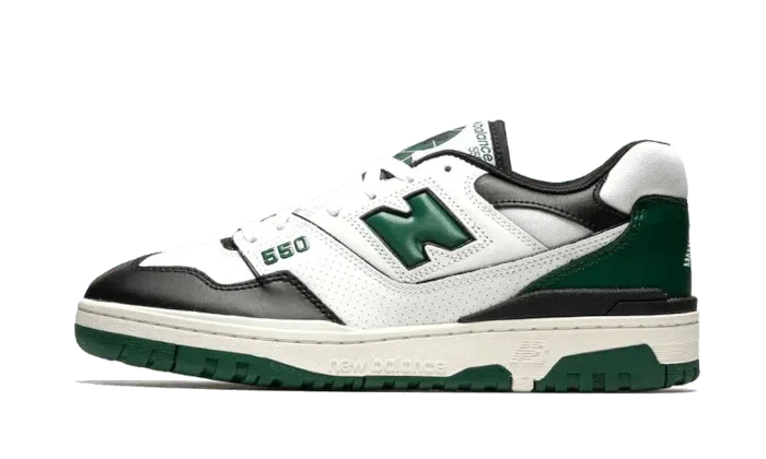 New Balance 550 White Green Black - BB550LE1