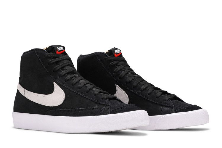 Blazer Mid 77 Suede Black Photon Dust - CI1172-002