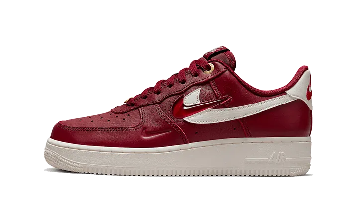 Nike Air Force 1 '07 Premium Team Red History Of Logos - DZ5616-600