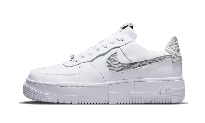 Nike Air Force 1 Low Pixel Zebra - DH9632-100