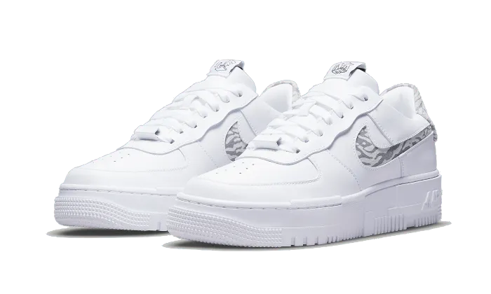 Nike Air Force 1 Low Pixel Zebra - DH9632-100