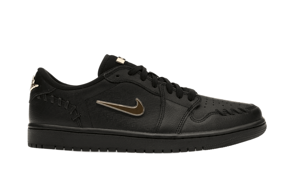 Air Jordan Air Jordan 1 Low Method of Make Black Metallic Gold - FN5032-007