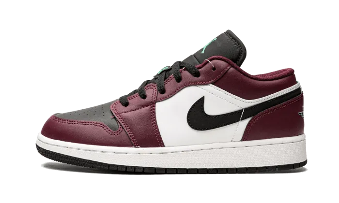 Air Jordan Air Jordan 1 Low SE Dark Beetroot Black Roma Green - DM0589-635