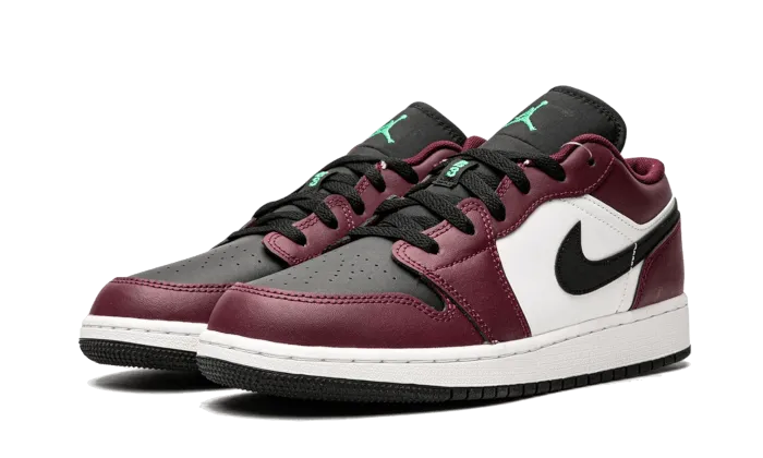 Air Jordan Air Jordan 1 Low SE Dark Beetroot Black Roma Green - DM0589-635