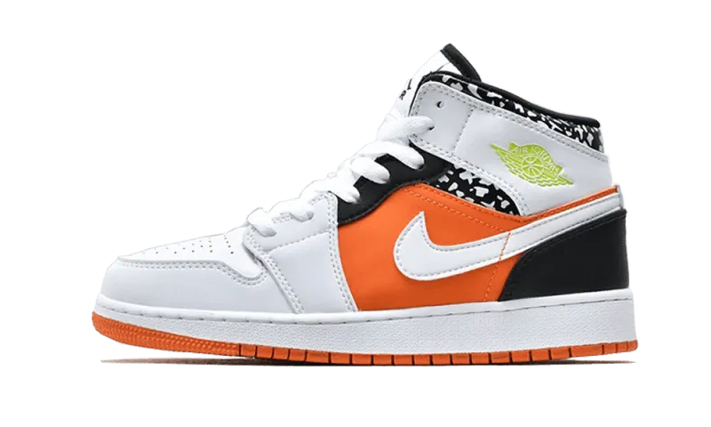 Air Jordan Air Jordan 1 Mid Composition Notebook - 554725-870