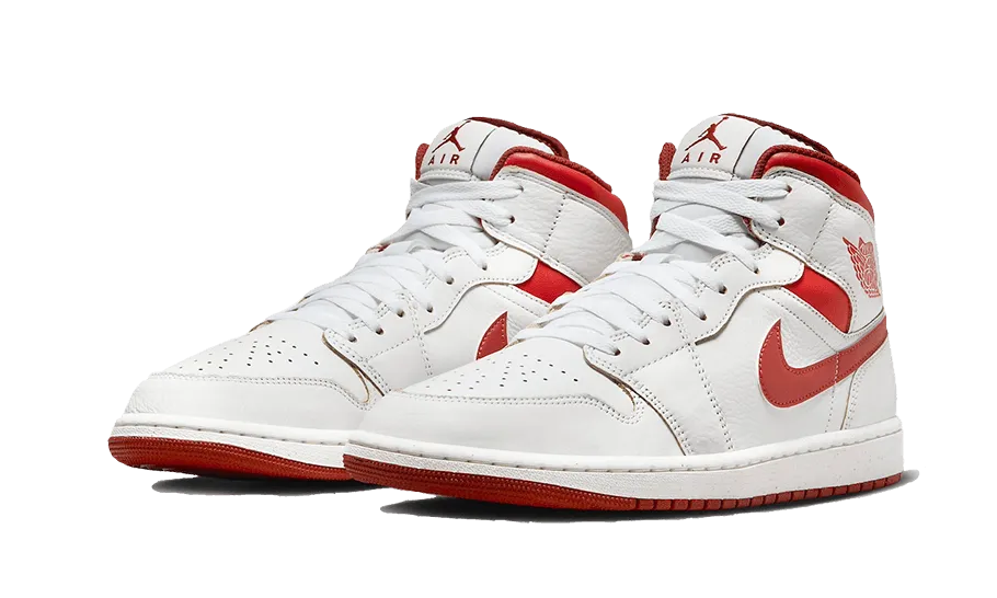 Air Jordan Air Jordan 1 Mid Dune Red - FJ3458-160