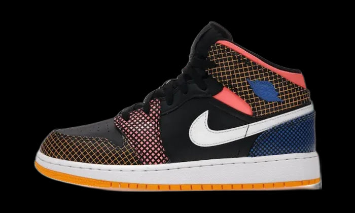 Air Jordan Air Jordan 1 Mid MMD Multi-Color Grid - DC4092-001