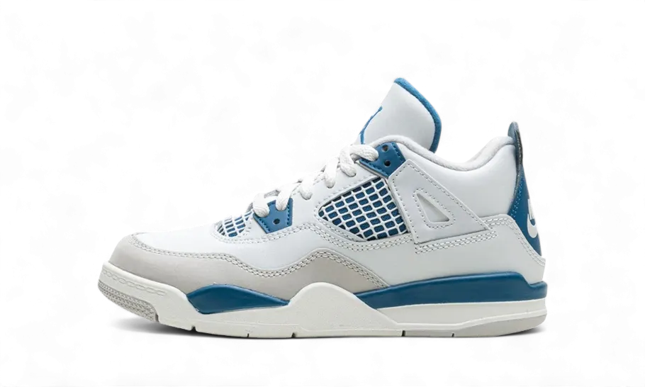 Nike Air Jordan 4 Retro Military Blue (2024) Enfant (PS) - BQ7669-141