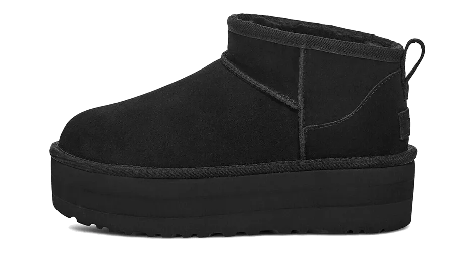 UGG Classic Ultra Mini Platform Black - 1135092-BLK / 1157791K-BLK