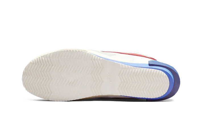 Nike Cortez 4.0 Sacai White University Red Blue - DQ0581-100