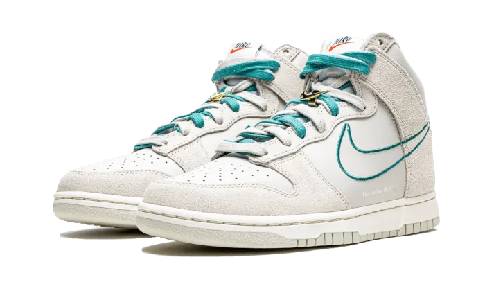 Nike Dunk High First Use Light Bone Green Noise - DH0960-001 / DD0733-001