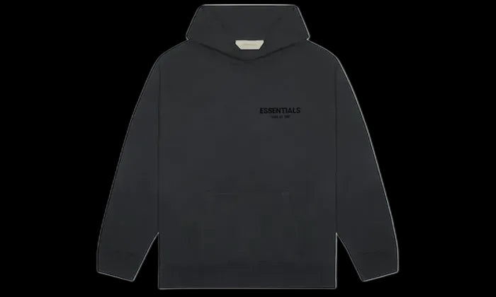 Fear of God Fear of God Essentials Pullover Chest Logo Hoodie Stretch Limo/Black FW22 - 192BT212110F