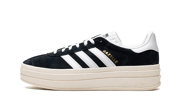 Adidas Gazelle Bold Core Black White - HQ6912