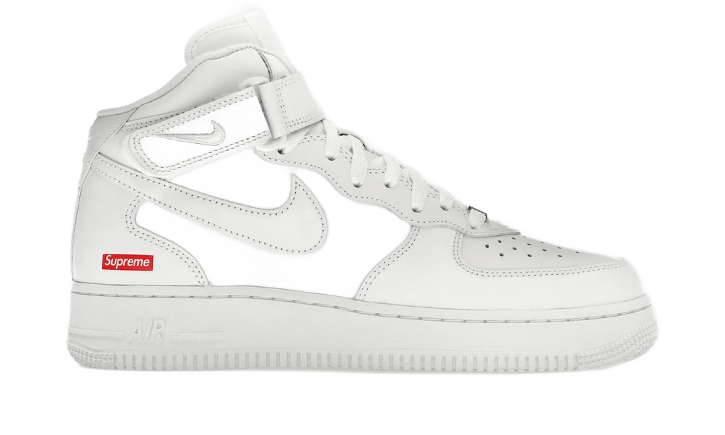 Nike Air Force 1 Mid Supreme White - FZ8784-100