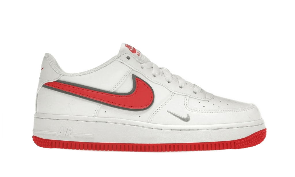 Air Force 1 White Habanero Red Mini Swoosh - DX9269-101