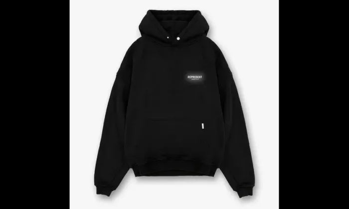 Represent Represent Owner's Club Hoodie Black Reflective - M04153-343