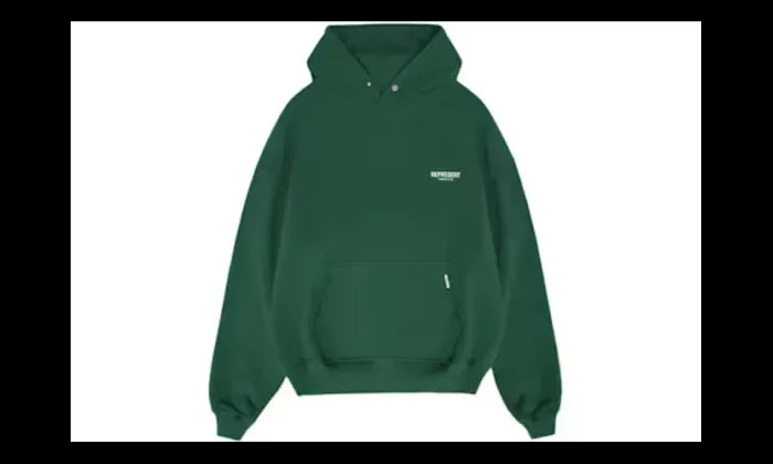 Represent Represent Owner's Club Hoodie Racing Green/White - M04153-62