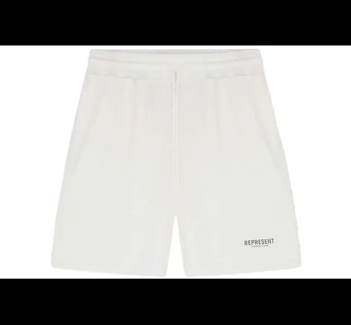 Represent Represent Owners Club Mesh Shorts Flat White - M09050-72