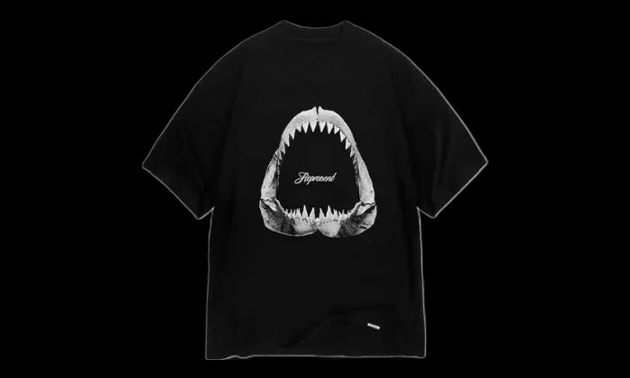 Represent Represent Shark Jaws T-shirt Off Black - RPST-SHJAT-OBLACK