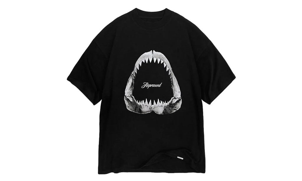 Represent Shark Jaws T-shirt Off Black - M05237-171