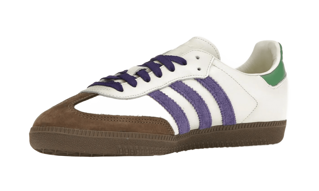 Adidas Samba OG Off White Core Purple Green Brown - ID8349