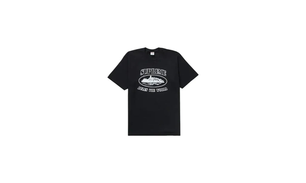 Supreme Supreme Corteiz Rules The World Tee Black - SUP-CRTZ-BLACK