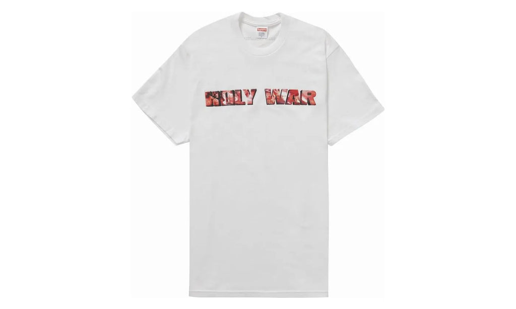 Supreme Holy War Tee White - SUPR-SUHWTW-WHITE