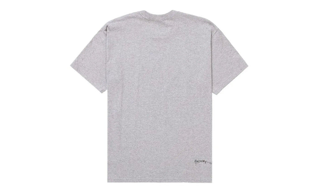 Supreme Supreme Ralph Steadman Box Logo Tee Heather Grey - SUPR-SRSBLT-HEATHERGREY