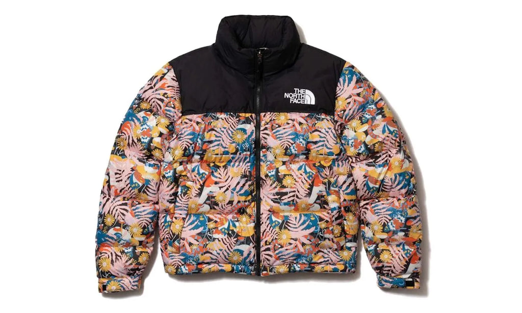 The North Face The North Face Womens 1996 Printed Retro Nuptse Jacket Naomi Otsu Print - NDW02222R