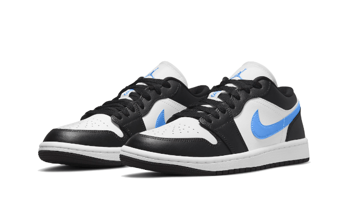 Air Jordan 1 Low Black University Blue White (W) - DC0774-041