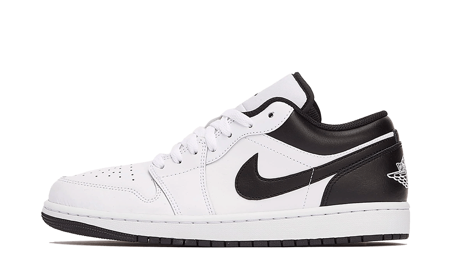 Air Jordan 1 Low White Black - 553560-132 / 553558-132