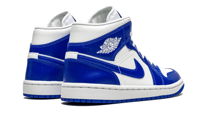 Air Jordan 1 Mid Kentucky Blue (W) - BQ6472-104