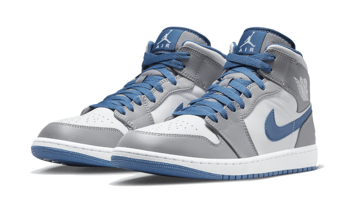 Air Jordan 1 Mid True Blue - DQ8426-014 / DQ8423-014