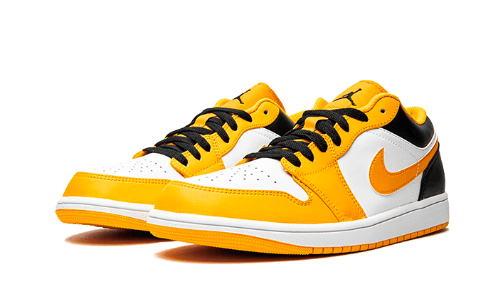 Air Jordan 1 Low Taxi University Gold Black (GS) - 553560-701