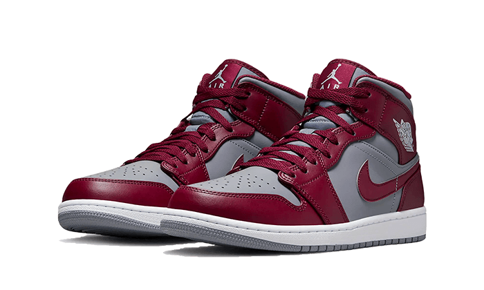 Air Jordan 1 Mid Cherrywood Red - DQ8426-615 / DQ8423-615