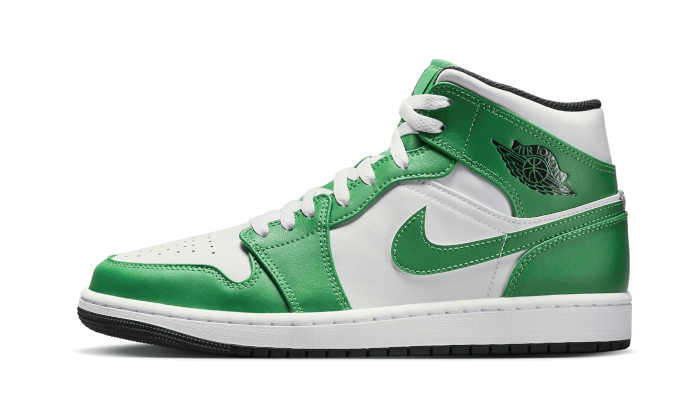 Air Jordan 1 Mid Lucky Green - DQ8426-301 / DQ8423-301