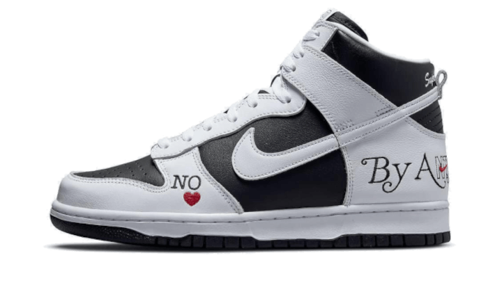 Nike SB Dunk High Supreme By Any Means Black White - DN3741-002