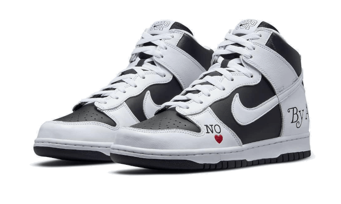 Nike SB Dunk High Supreme By Any Means Black White - DN3741-002