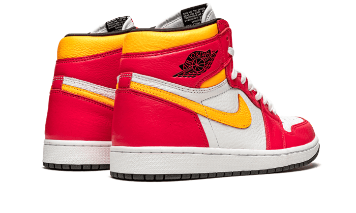 Air Jordan 1 Retro High Light Fusion Red - 555088-603