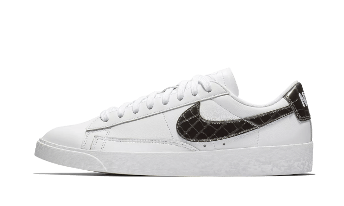 Blazer Low White Black Croc - BQ0033-100 / bq0033-100