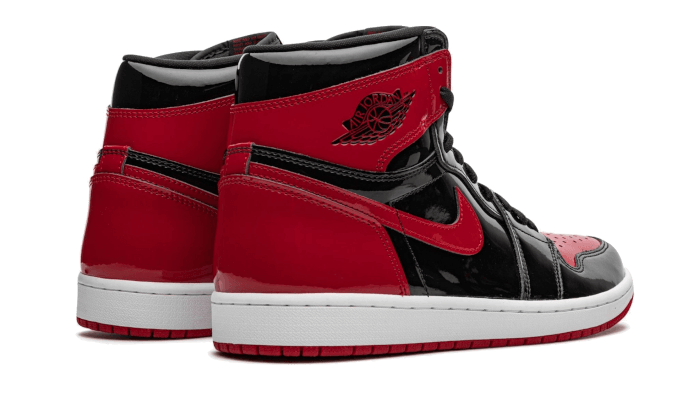 Air Jordan 1 Retro High OG Bred Patent - 555088-063 / 575441-063