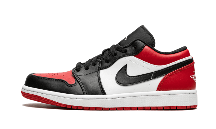 Air Jordan 1 Low Bred Toe - 553558-612 / 553560-612