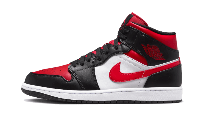 Air Jordan 1 Mid Alternate Bred Toe (GS) - 554724-079 / 554725-079