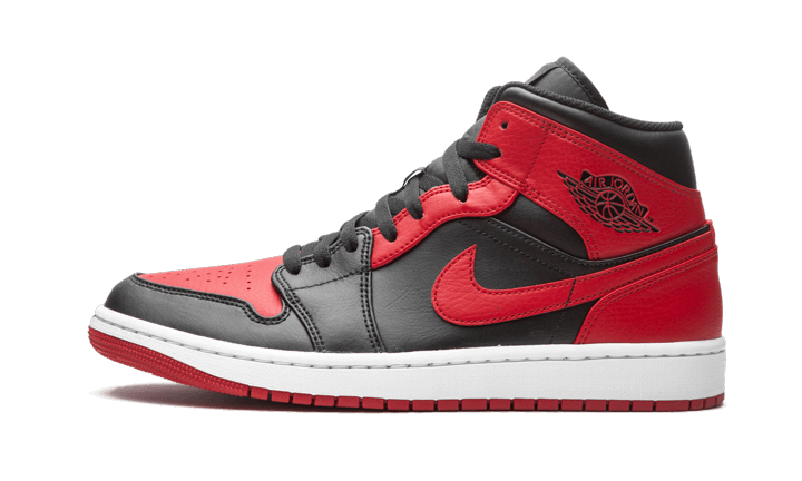 Air Jordan 1 Mid Banned (2020) - 554724-074 / 554725-074