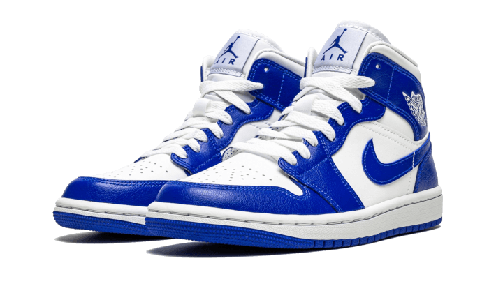 Air Jordan 1 Mid Kentucky Blue (W) - BQ6472-104