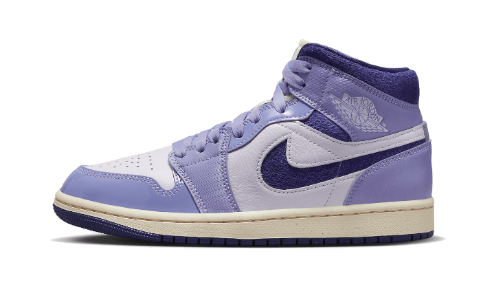 Air Jordan 1 Mid Purple Chenille - DZ3745-500