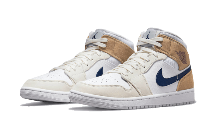 Air Jordan 1 Mid Tan Suede - DO6726-100