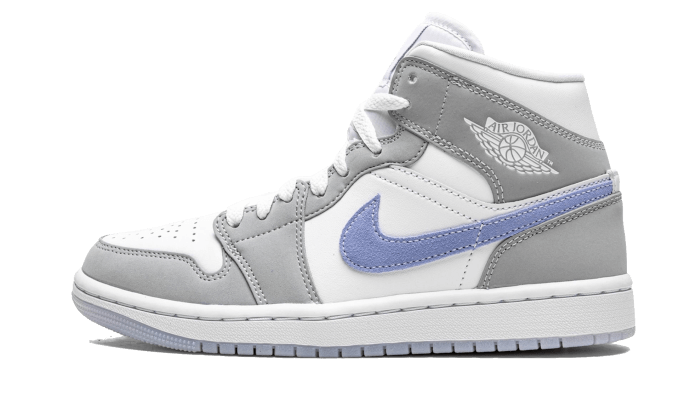 Air Jordan 1 Mid Aluminium Wolf Grey (W) - BQ6472-105