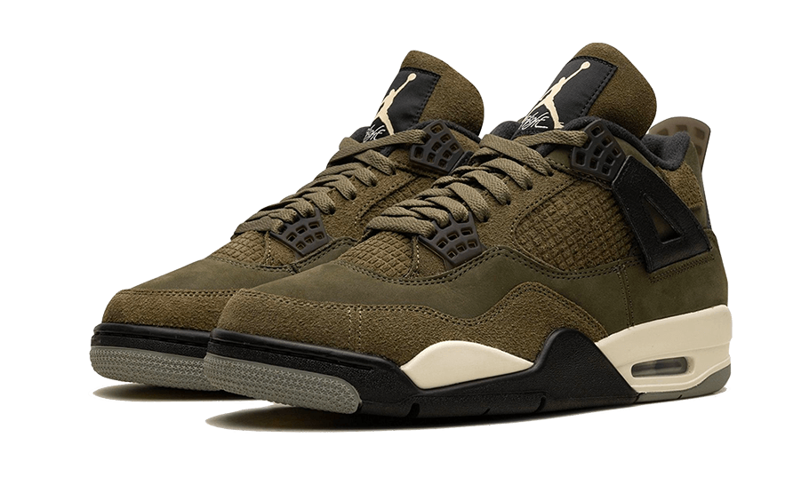 Air Jordan 4 Retro SE Craft Medium Olive - FB9927-200 / FB9928-200