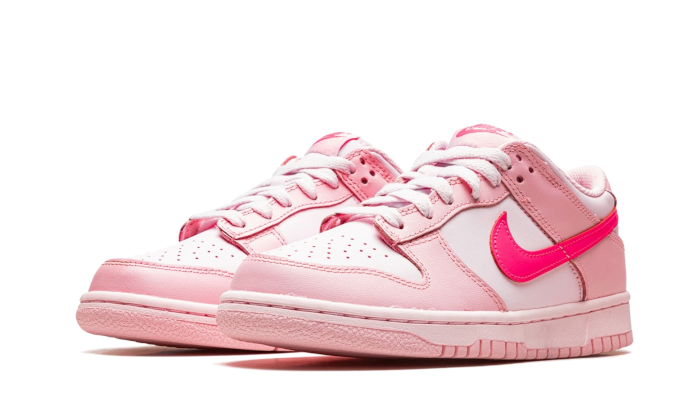 Nike Dunk Low Triple Pink (GS) - DH9765-600